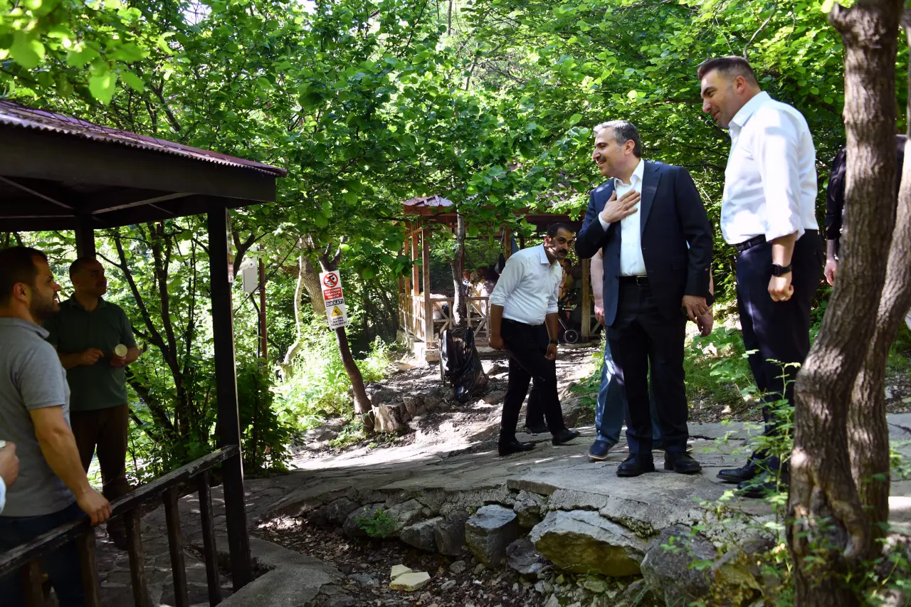 Vali Cevdet Atay Şiran İlçesinde İncelemelerde Bulundu 25