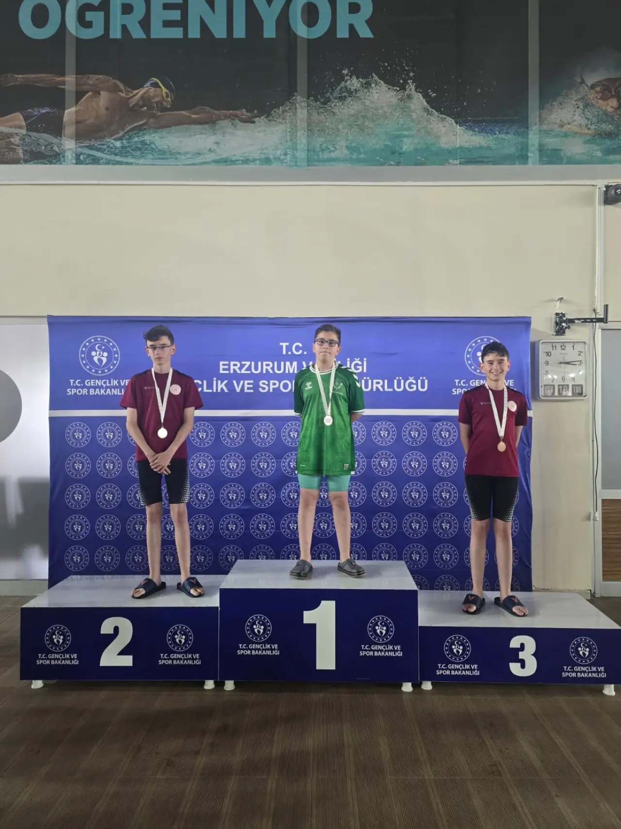 Erzurum Olimpik Havuzunda Gümüşhane Rüzgarı: Madalyaları Toplayıp Döndüler! 9