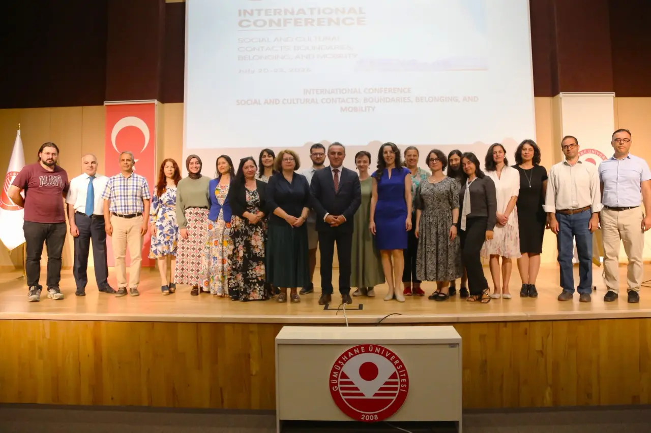 Gümüşhane Üniversitesi’nde Uluslararası Sosyal ve Kültürel Temaslar Konferansı başladı 2
