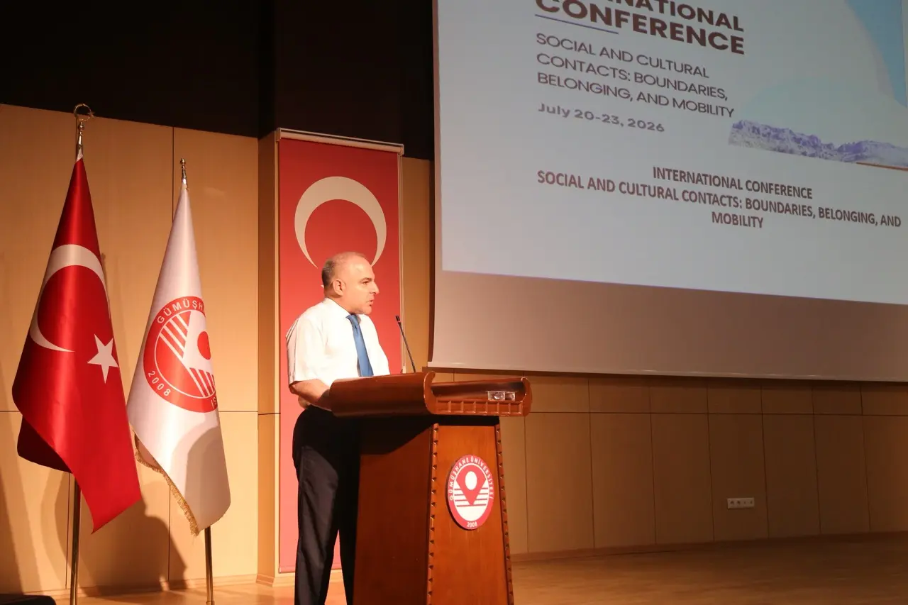 Gümüşhane Üniversitesi’nde Uluslararası Sosyal ve Kültürel Temaslar Konferansı başladı 6