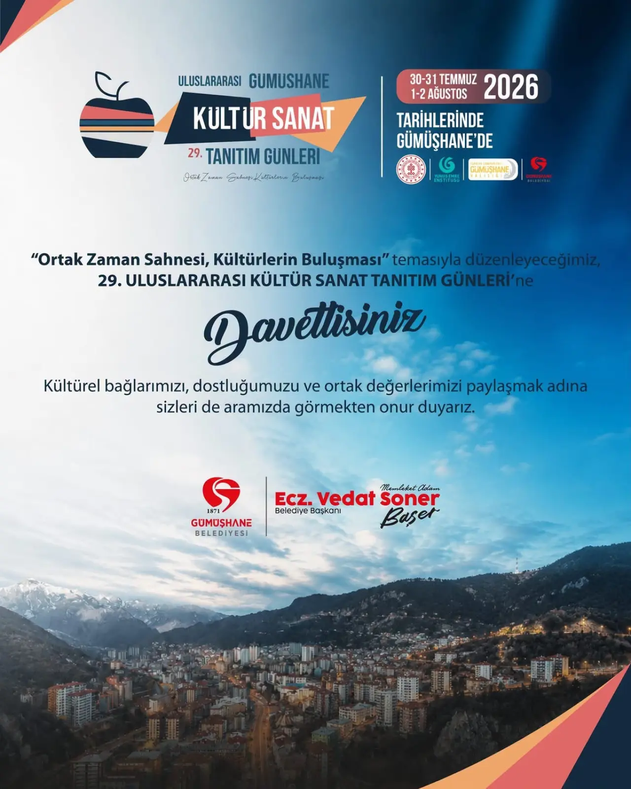 Gümüşhane’de Dört Gün Sürecek Dev Festival başlıyor 3