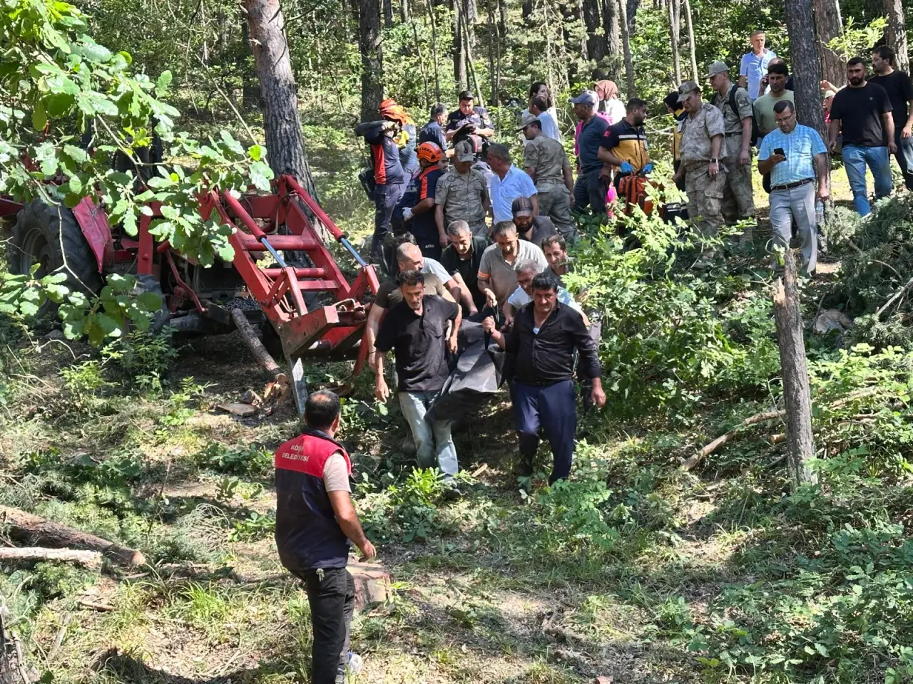 Gümüşhane’de traktörün altında kalan orman işçisi hayatını kaybetti 2