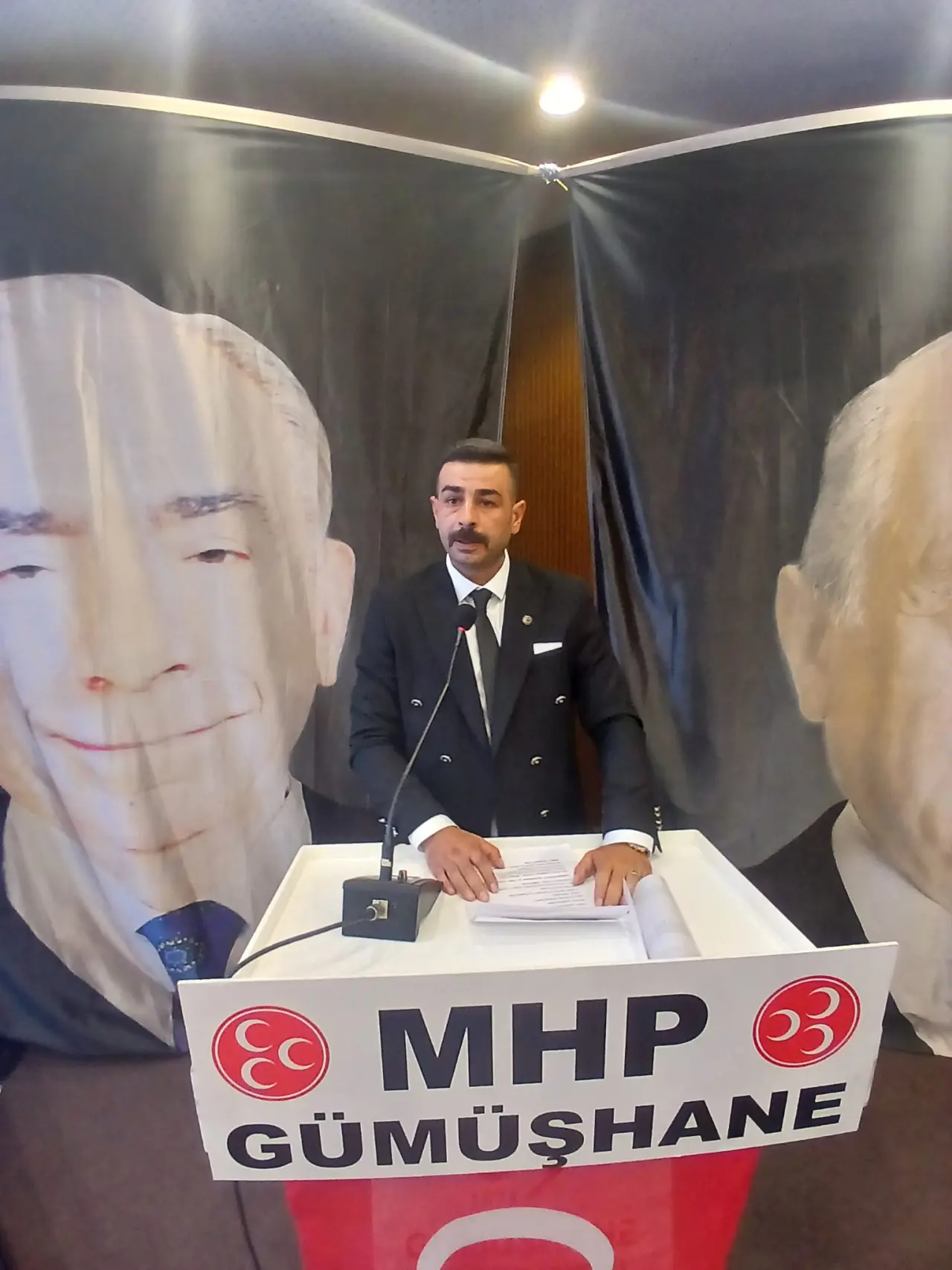 MHP Gümüşhane Merkez İlçe Başkanlığına Şuayip Ramazan Akhan Seçildi 5