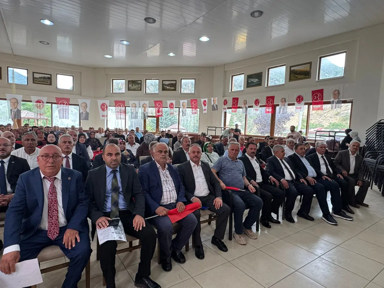 MHP Kürtün İlçe Kongresi Yapıldı: Bekir Kumaş Yeniden Başkan 1