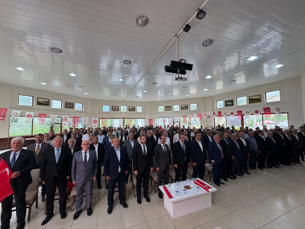 MHP Kürtün İlçe Kongresi Yapıldı: Bekir Kumaş Yeniden Başkan 2