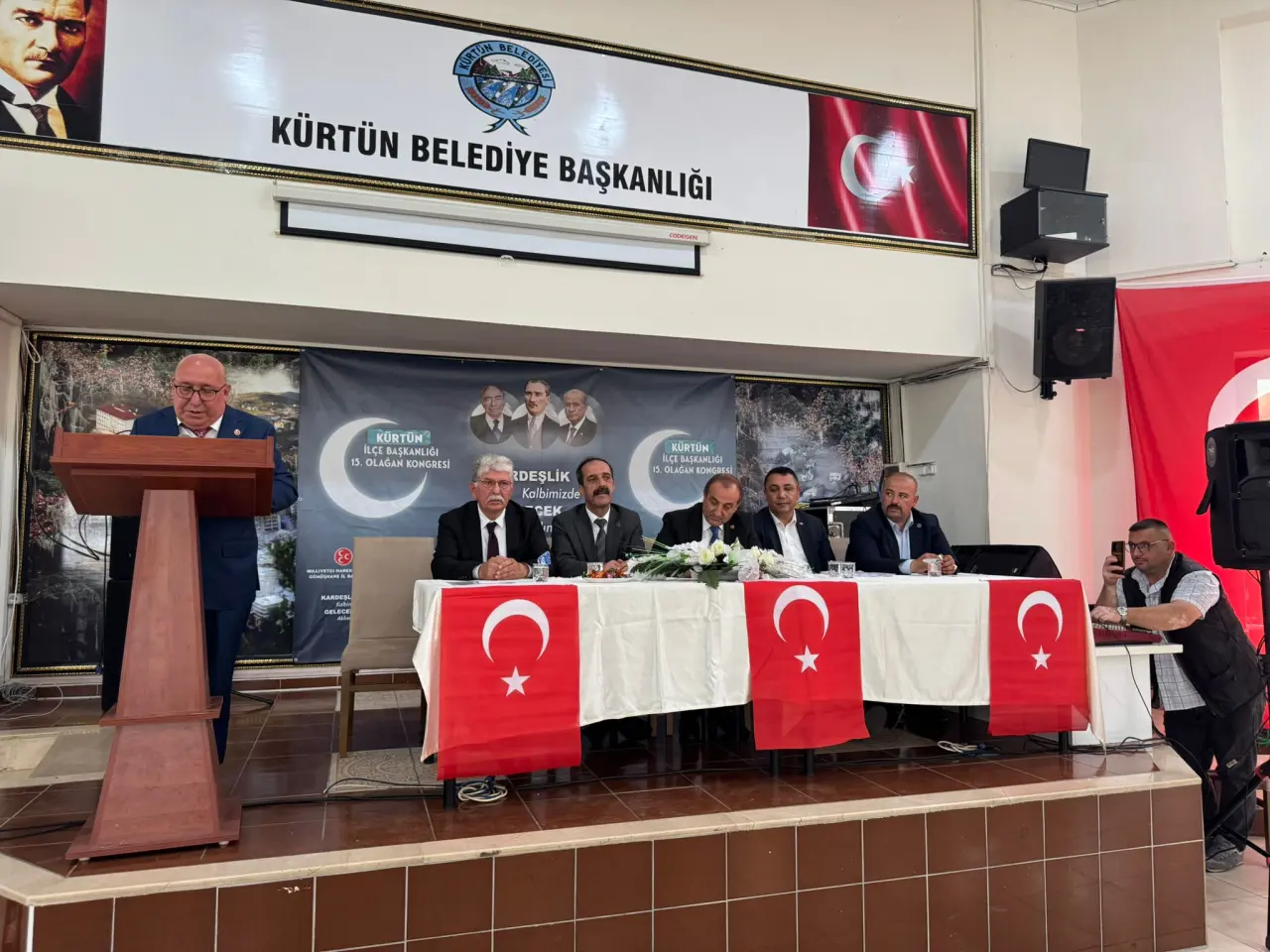 MHP Kürtün İlçe Kongresi Yapıldı: Bekir Kumaş Yeniden Başkan 3