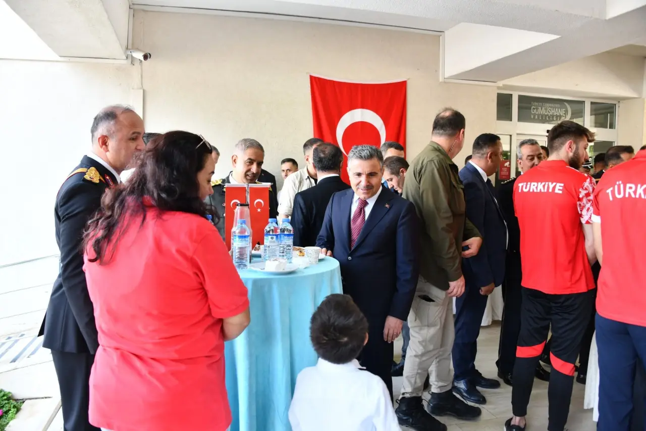 Gümüşhane’de 30 Ağustos Zafer Bayramı kutlandı 1