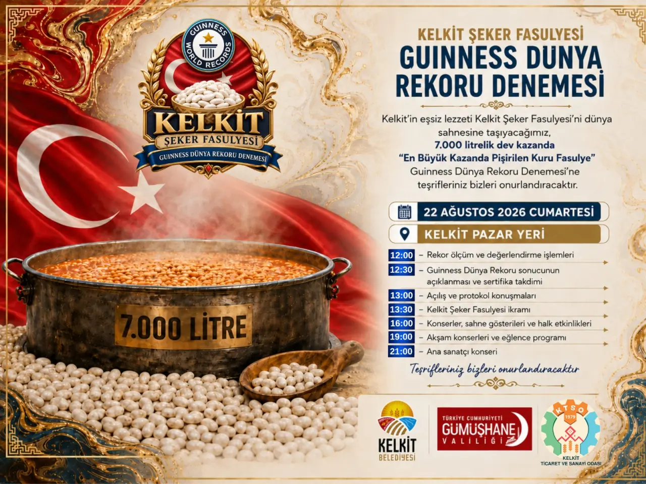 Kelkit’te 7 Bin Litrelik Dev Kazanda Guinness Rekoruna İmza Atılacak 3