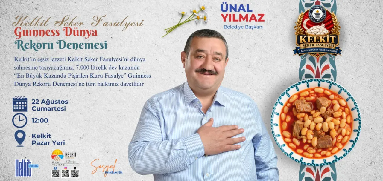 Kelkit’te 7 Bin Litrelik Dev Kazanda Guinness Rekoruna İmza Atılacak 1