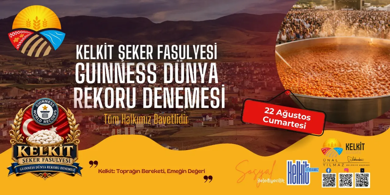 Kelkit’te 7 Bin Litrelik Dev Kazanda Guinness Rekoruna İmza Atılacak 9