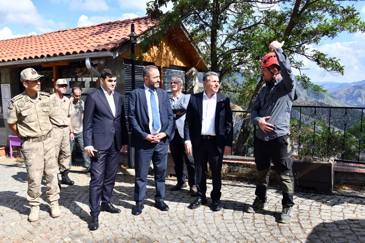 Vali Atay Karaca Mağarası, Krom ve İmera’yı İnceledi 7