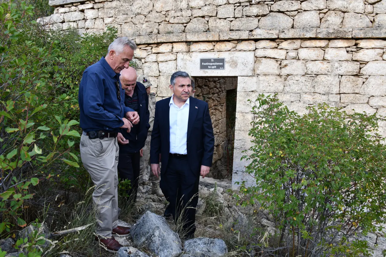 Vali Atay Karaca Mağarası, Krom ve İmera’yı İnceledi 31