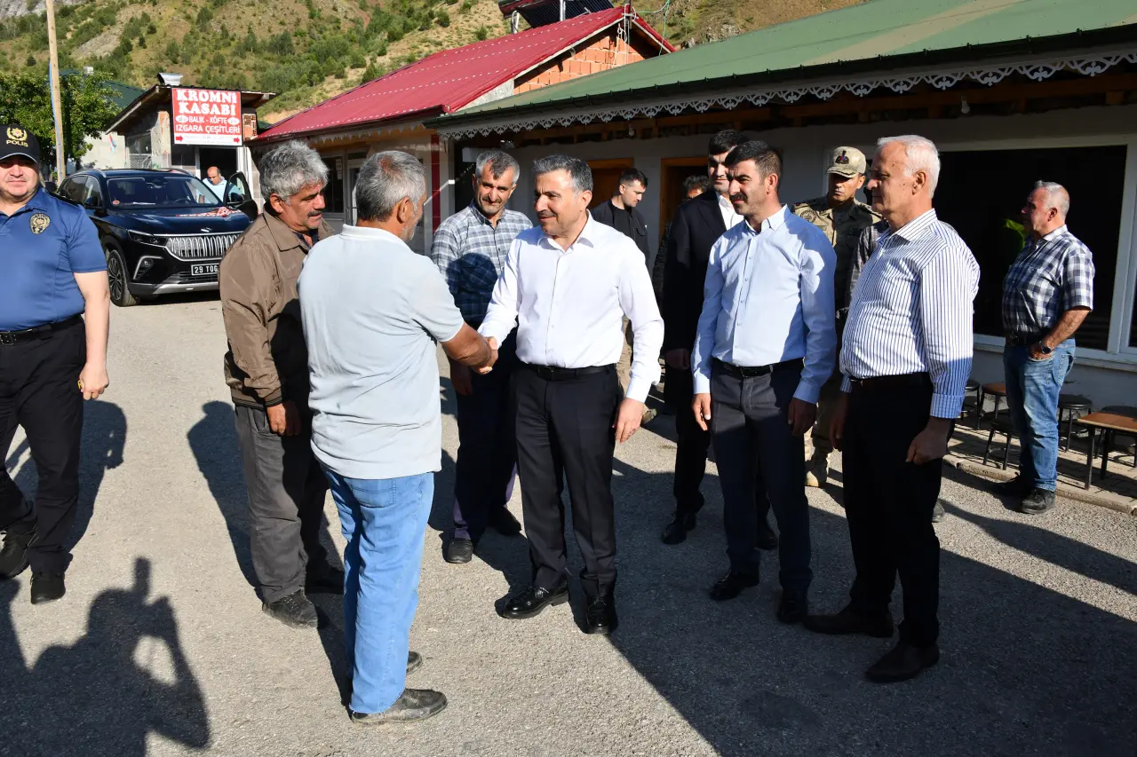 Vali Atay Karaca Mağarası, Krom ve İmera’yı İnceledi 24
