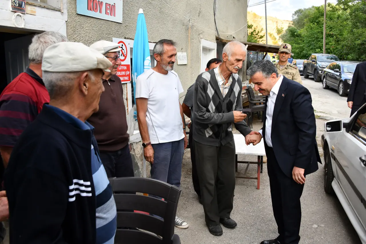 Vali Atay Karaca Mağarası, Krom ve İmera’yı İnceledi 14
