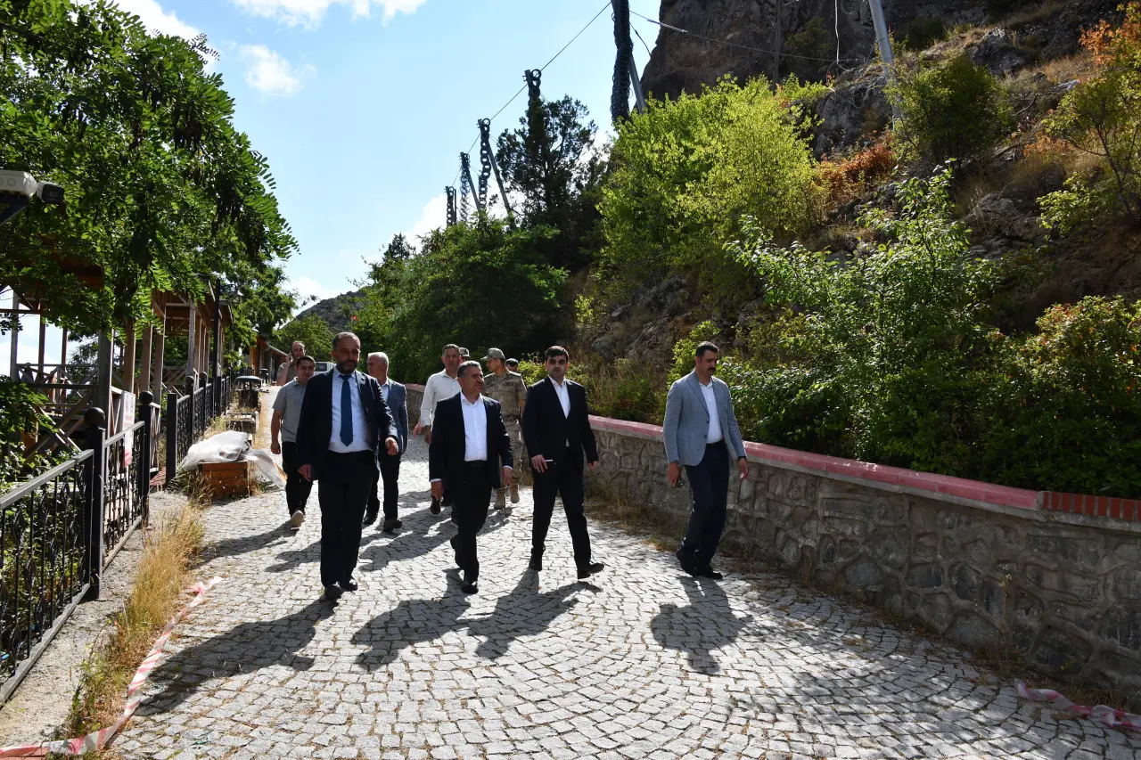 Vali Atay Karaca Mağarası, Krom ve İmera’yı İnceledi 5