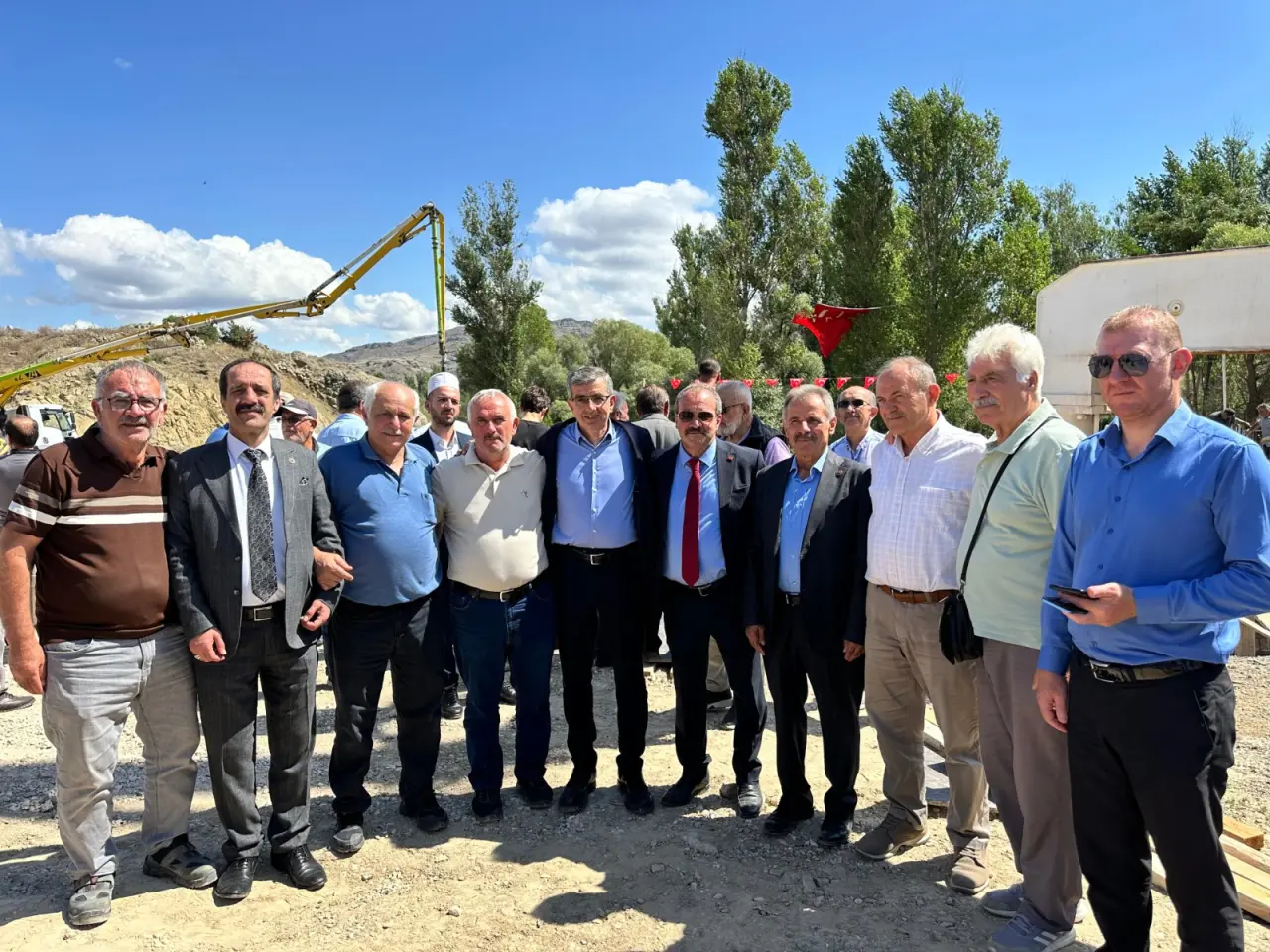 Bahçeli Beldesinde Üç Dev Yatırım İçin Temel Atma Töreni Düzenlendi 18