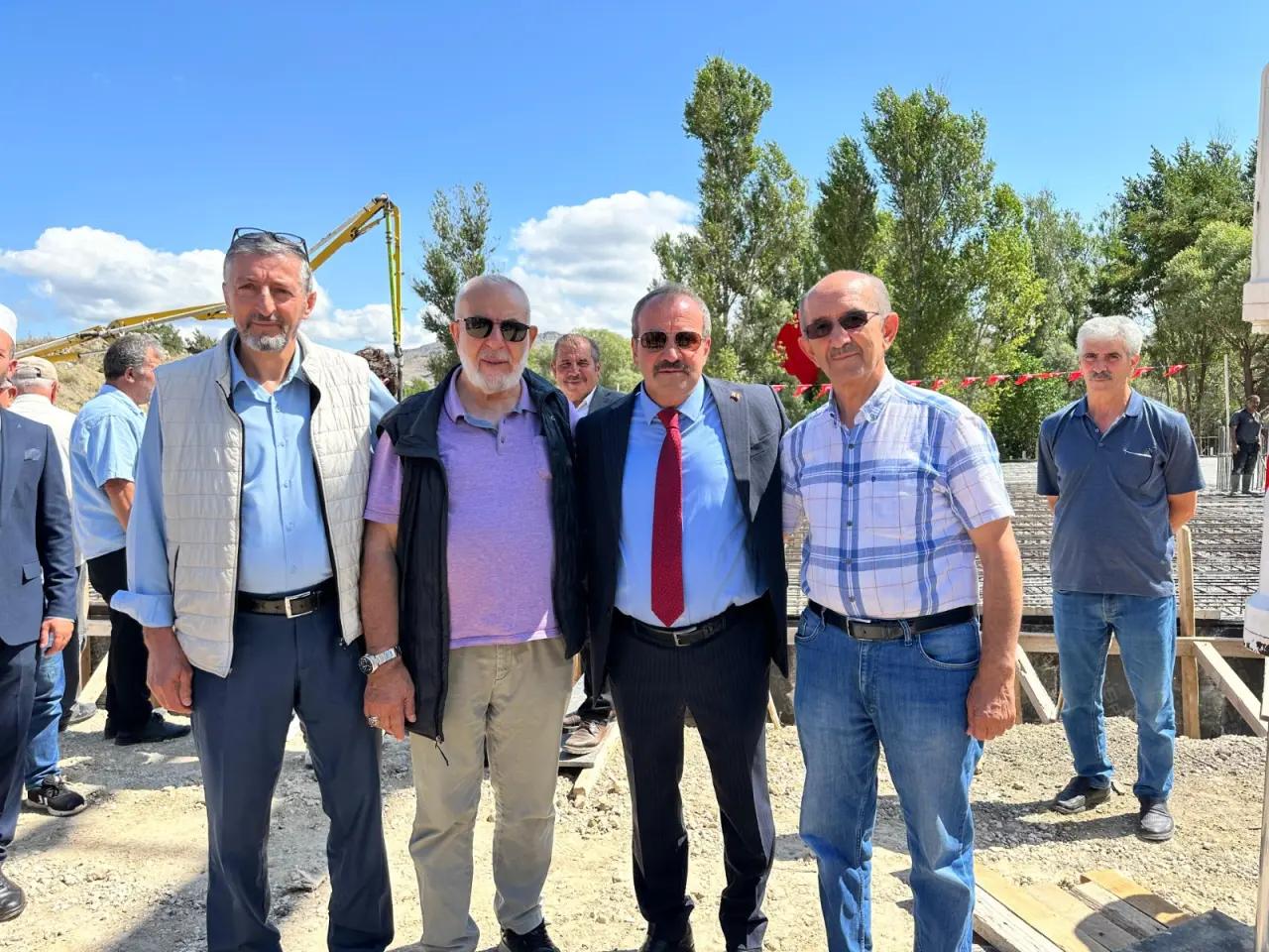 Bahçeli Beldesinde Üç Dev Yatırım İçin Temel Atma Töreni Düzenlendi 4