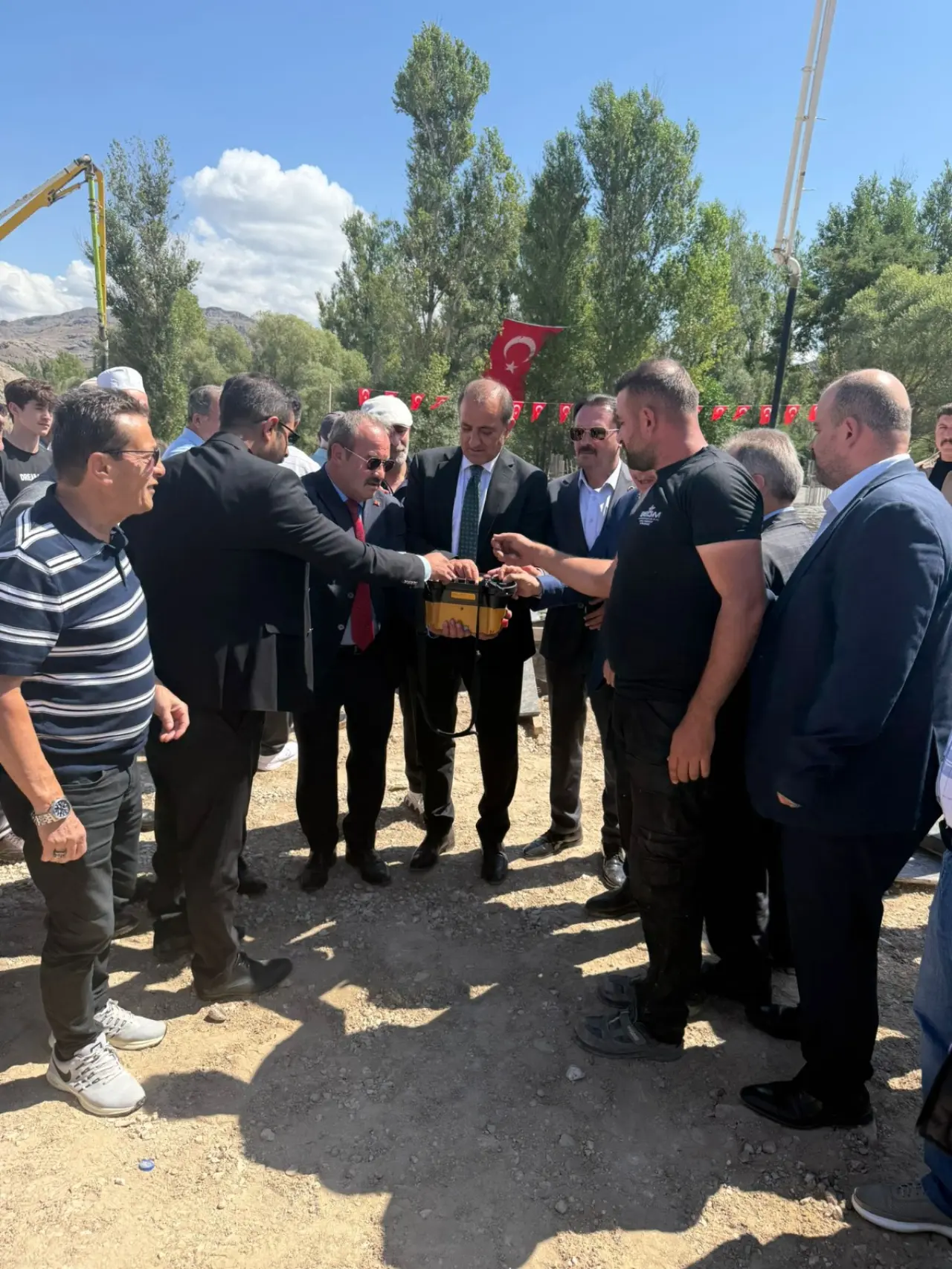 Bahçeli Beldesinde Üç Dev Yatırım İçin Temel Atma Töreni Düzenlendi 12