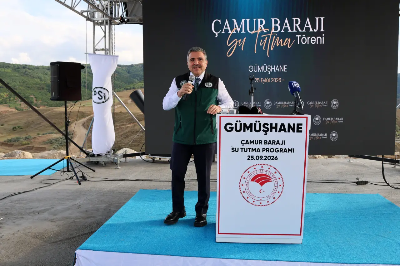 Çamur Barajında Su Tutma Töreni Gerçekleştirildi 5