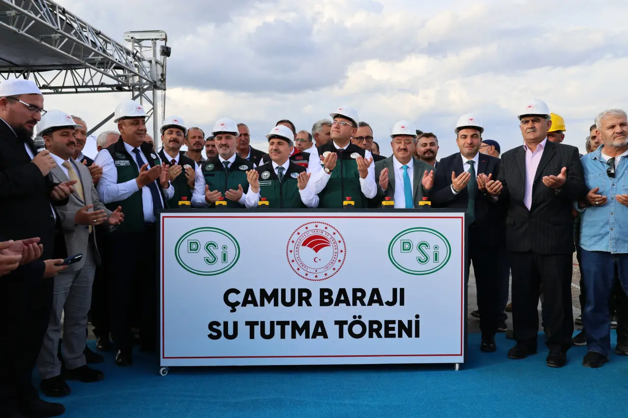 Çamur Barajında Su Tutma Töreni Gerçekleştirildi 2