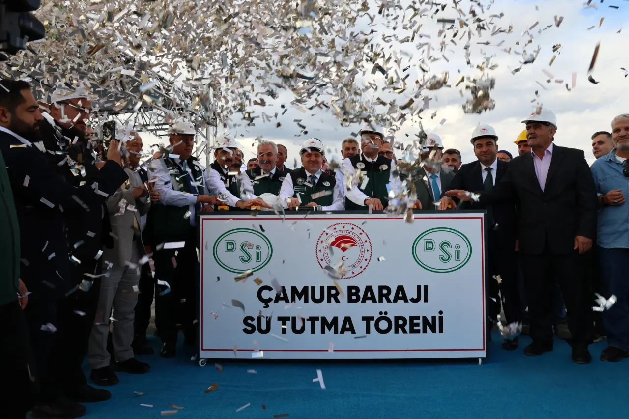 Çamur Barajında Su Tutma Töreni Gerçekleştirildi 17