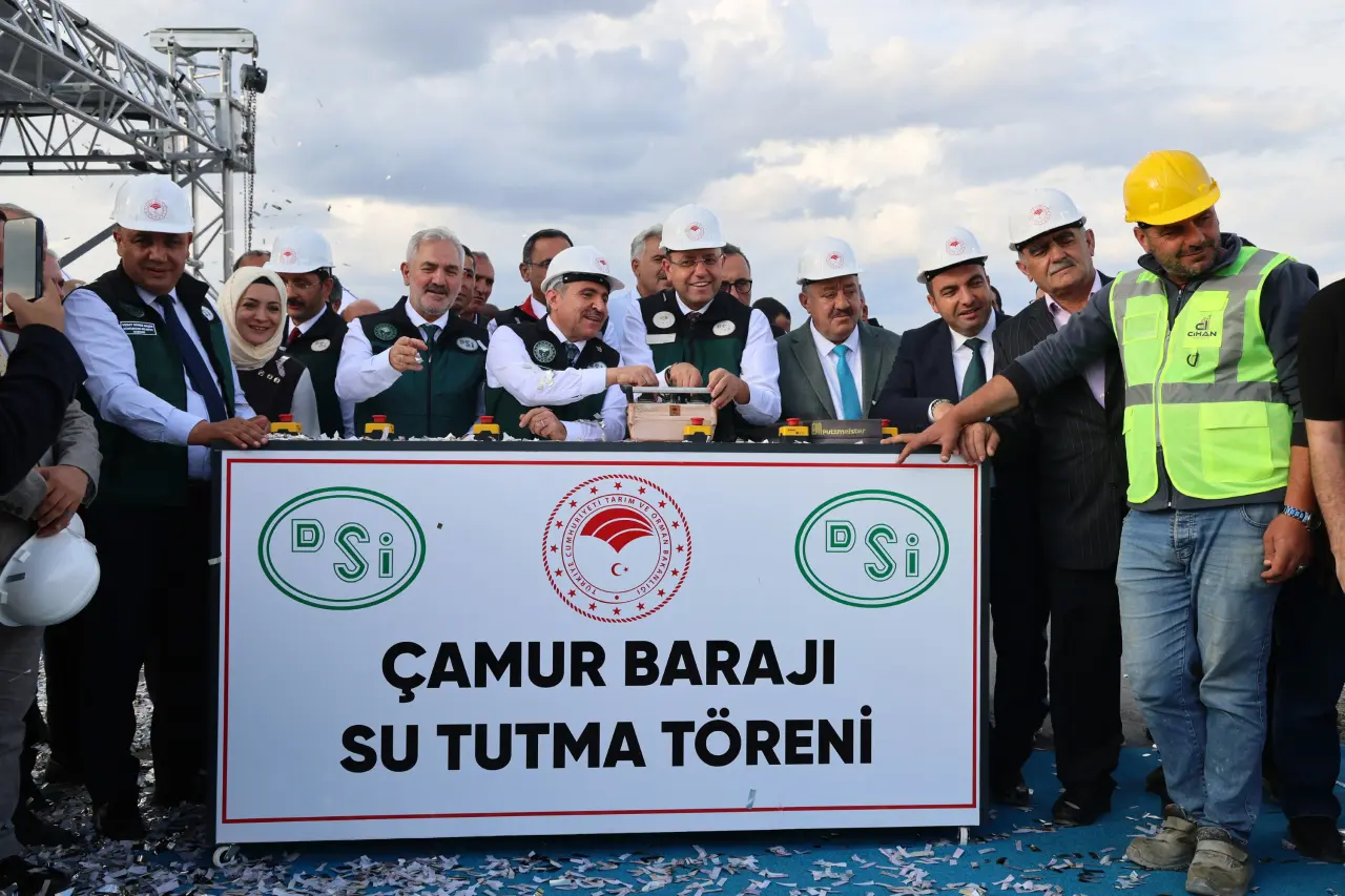 Çamur Barajında Su Tutma Töreni Gerçekleştirildi 6