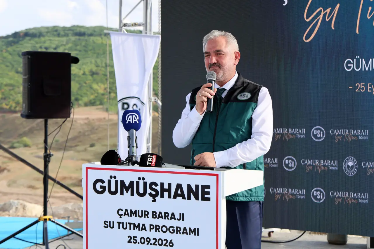 Çamur Barajında Su Tutma Töreni Gerçekleştirildi 11