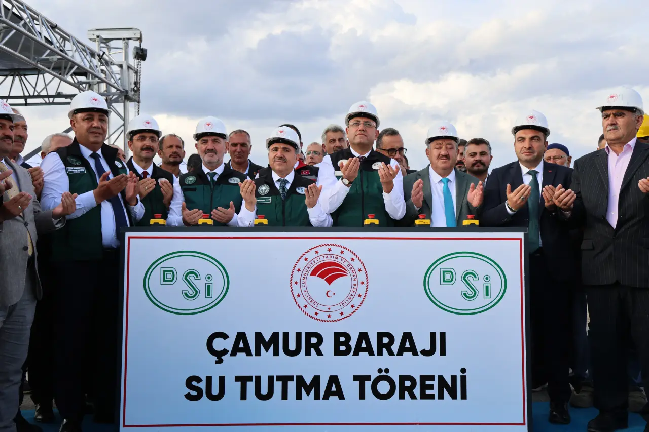 Çamur Barajında Su Tutma Töreni Gerçekleştirildi 16