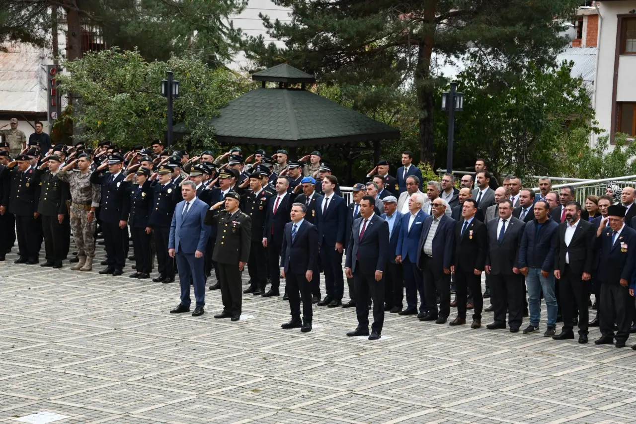 Gümüşhane'de 19 Eylül Gaziler Günü Törenle Kutlandı 19
