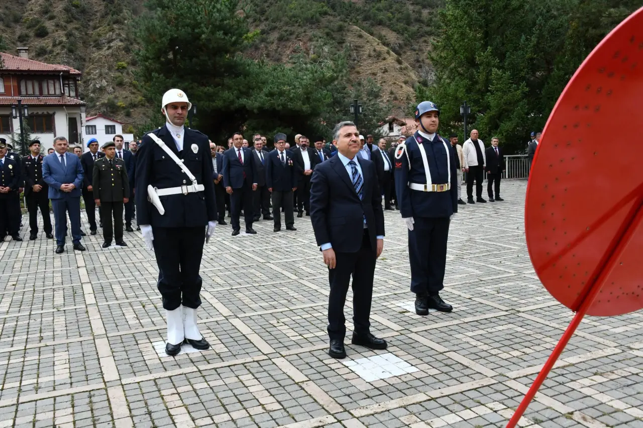 Gümüşhane'de 19 Eylül Gaziler Günü Törenle Kutlandı 15