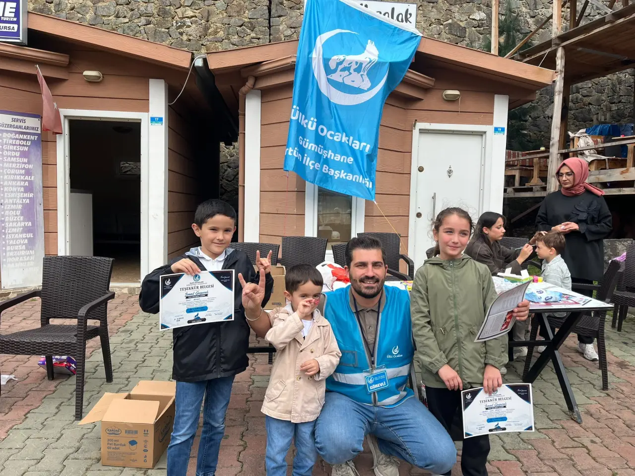 Ülkü Ocakları Özkürtün’de Çocuk Etkinliği Düzenledi 4
