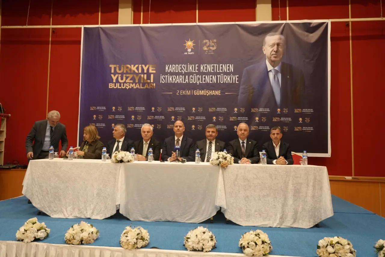 AK Parti Heyeti "Türkiye Yüzyılı Buluşmaları" Kapsamında Gümüşhane’de Saha Çalışması Gerçekleştirdi 8
