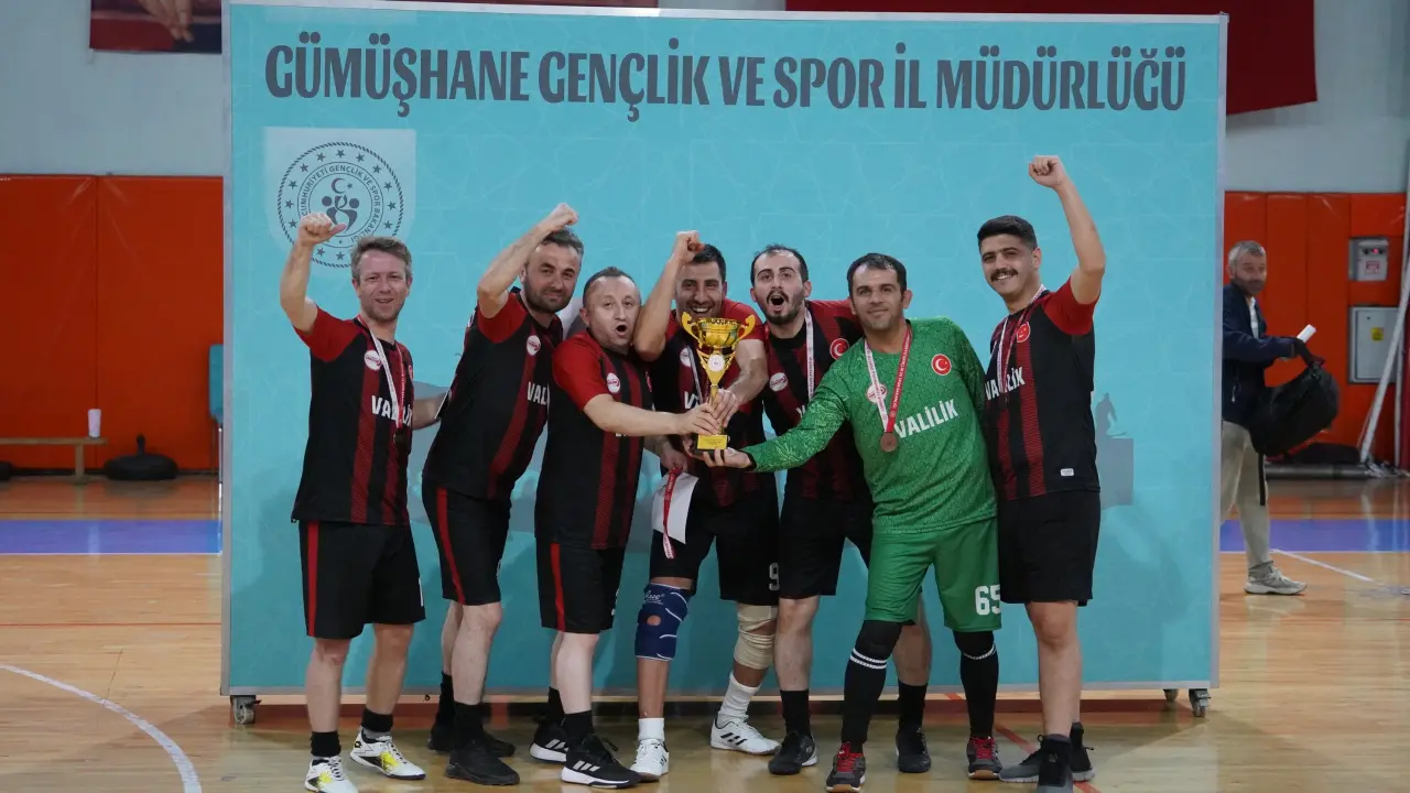 Gümüşhane Kamu Spor Oyunları Futsal Şampiyonu Gümüşhane Valiliği Oldu 2