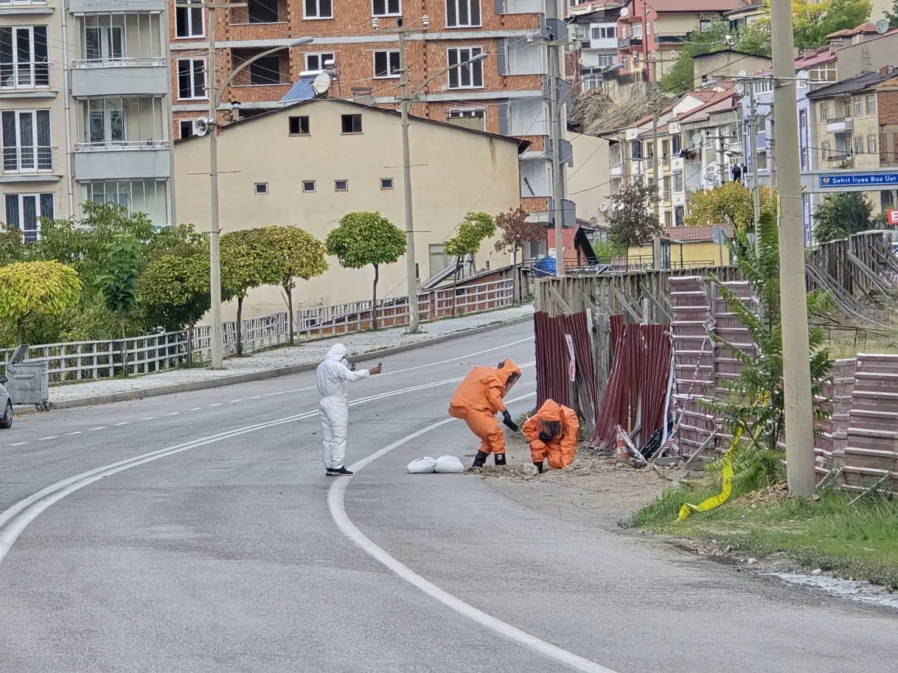 Gümüşhane'de Gaz Sızıntısı Şüphesi Ekipleri Alarma Geçirdi 4
