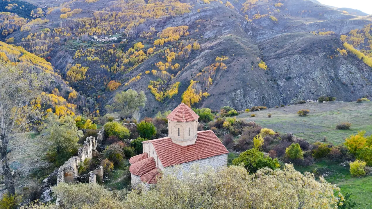 Gümüşhane’nin doğal ve tarihi mirası sonbahar renkleriyle görüntülendi 31