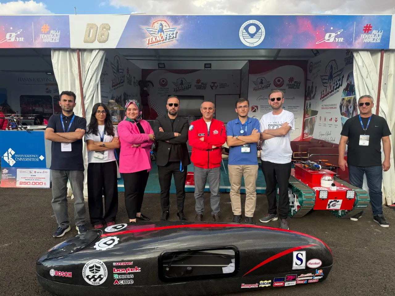 Gümüşhane Üniversitesi TEKNOFEST Güneydoğu'da Yerli Projelerini Sergiledi 10
