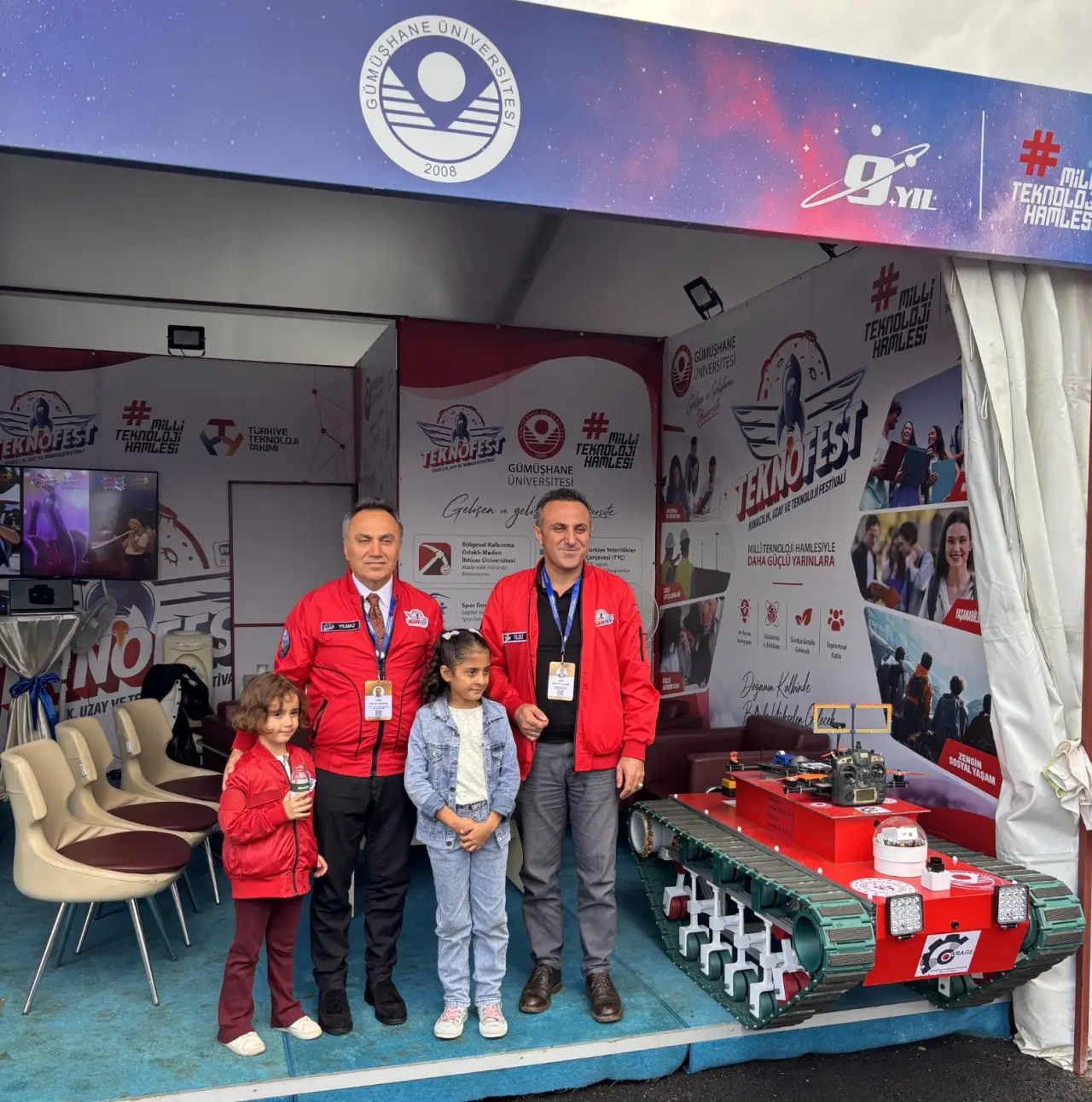 Gümüşhane Üniversitesi TEKNOFEST Güneydoğu'da Yerli Projelerini Sergiledi 5