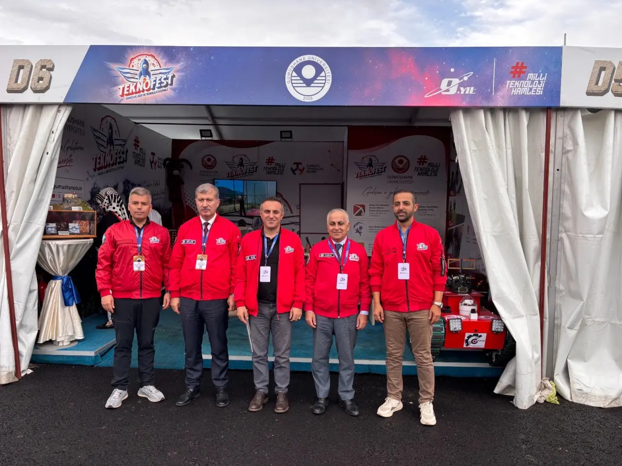 Gümüşhane Üniversitesi TEKNOFEST Güneydoğu'da Yerli Projelerini Sergiledi 9