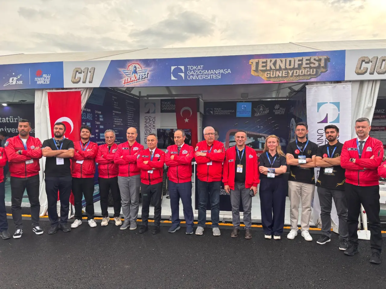 Gümüşhane Üniversitesi TEKNOFEST Güneydoğu'da Yerli Projelerini Sergiledi 2