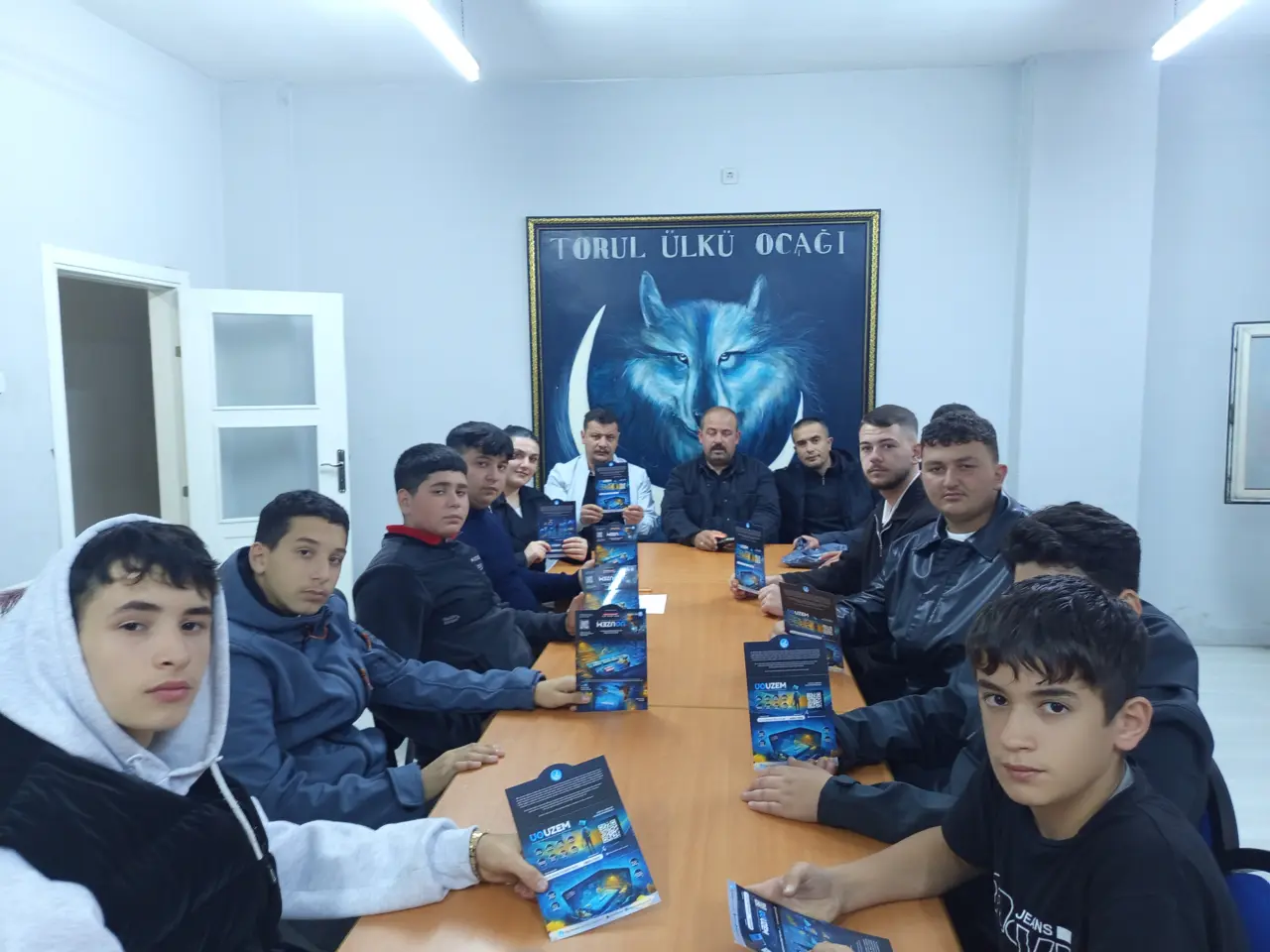 Ülkü Ocakları Gümüşhane İl Başkanlığından Gençlere UZEM Desteği 2