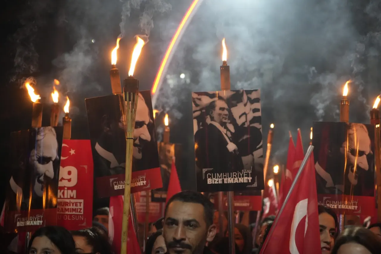 Yeni Parti İl Örgütü’nden Gümüşhane’de Cumhuriyet Yürüyüşü 1