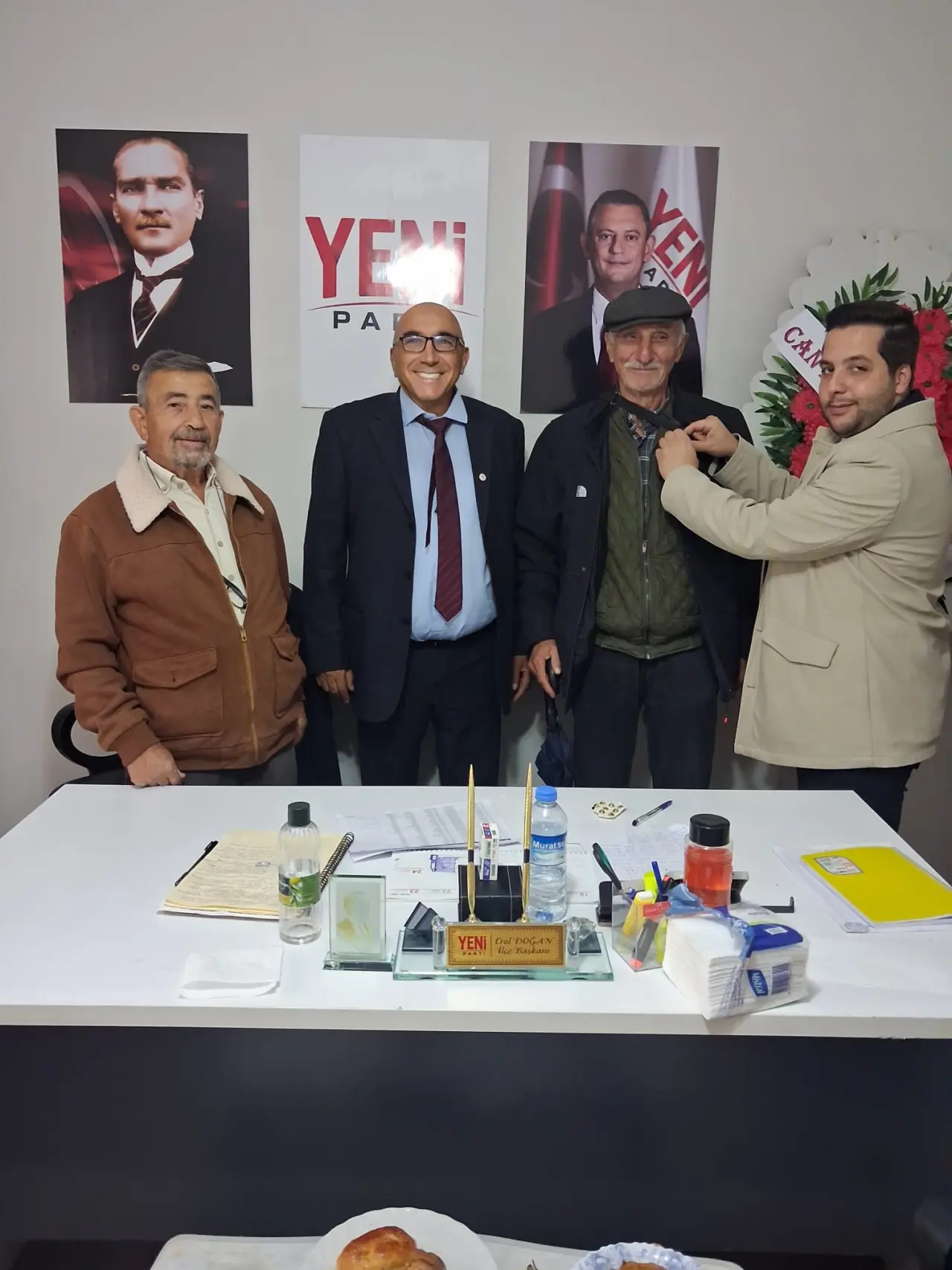 Yeni Parti Şiran İlçe Başkanlığına Erol Doğan Seçildi 9