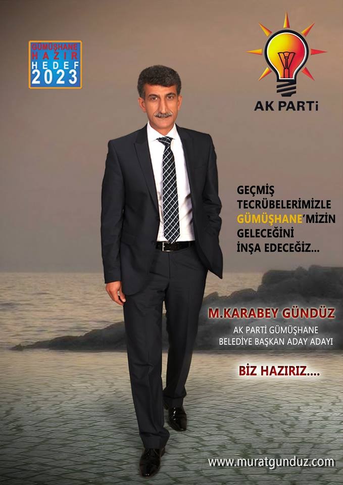 Önümüzdeki Mart ayında yapılacak olan yerel seçimlerde AK Parti’den Belediye Başkan Aday Adayı olan Murat Karabey Gündüz, projelerini kamuoyu ile paylaştı.