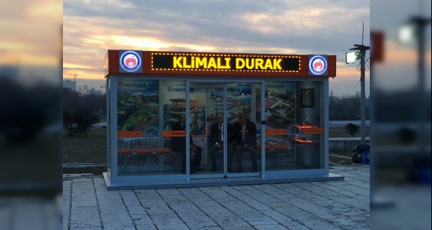 Gümüşhane Belediyesi Ankara'ya klimalı durak kurdu