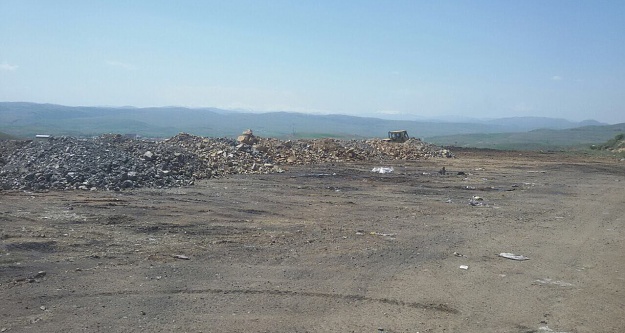 Köse Belediyesi Çöp Dağını rehabilite ediyor