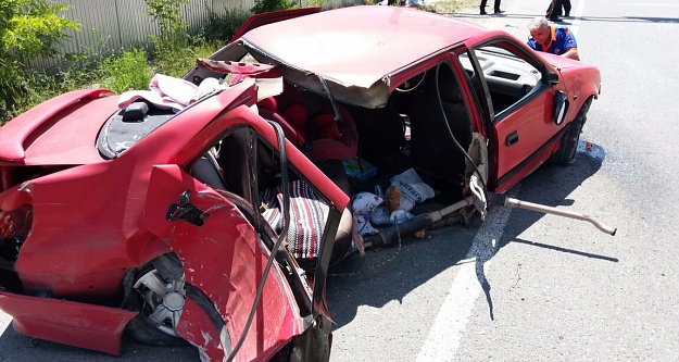 Gümüşhane’de trafik kazası: 6 yaralı