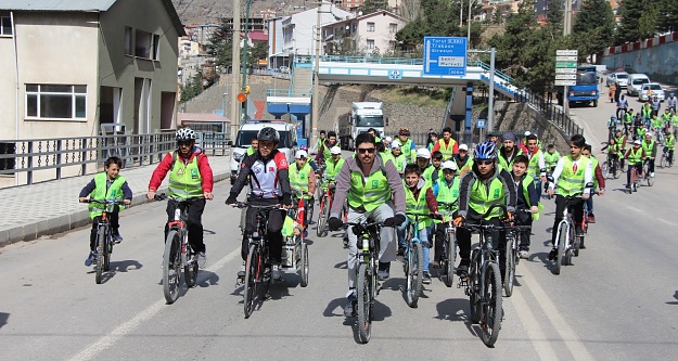 Yeşilay'dan bisiklet faaliyeti
