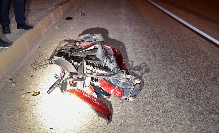 Kelkit’te otomobille motosiklet çarpıştı: 1 ölü, 1 yaralı