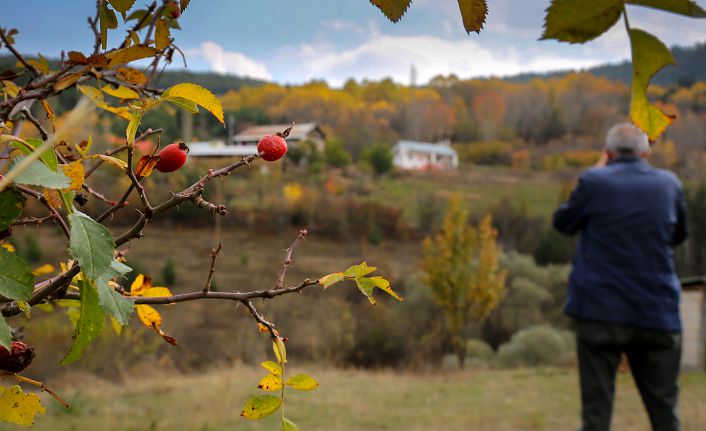 Günay köyünde sonbahar güzelliği