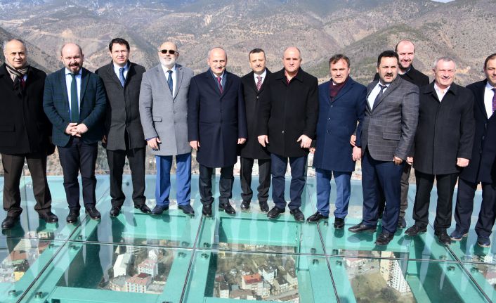 Ulaştırma ve Altyapı Bakanı Mehmet Cahit Turhan Gümüşhane’de